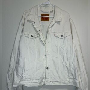 Levi's Men's Classic White Jacket